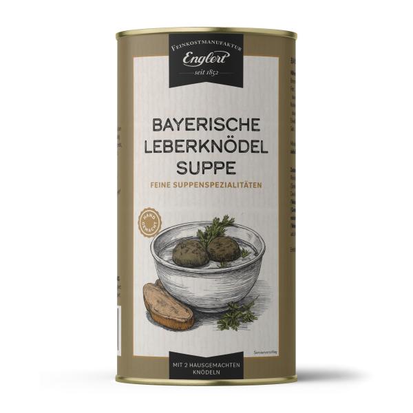 Bayerische Leberknödelsuppe, 550ml / Dose